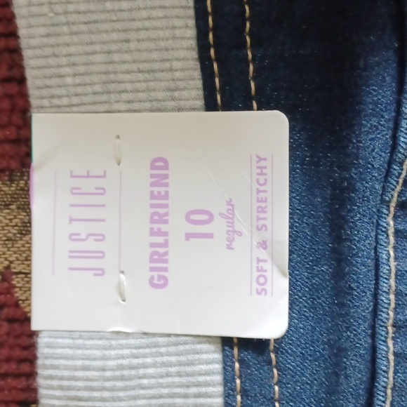 Justice Girlfriend Shorts, stretchy,  sz 10 - Picture 3 of 5